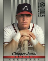 1997 Studio Portraits 8X10 Chipper Jones 8 Braves - £2.99 GBP