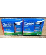2 PACK Claritin Indoor &amp; Outdoor 24 HR Allergy Relief 60 Tablets Total E... - $188.43 MXN