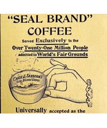 Chase Sandborn Seal Brand Coffee 1894 Advertisement Victorian Beverage 2... - $372.98 MXN