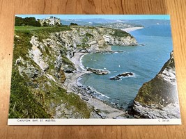 Vintage Postcard, Carlyon Bay, St. Austell, Cornwall, England - £3.80 GBP
