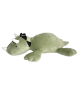Pillowfort Dinosaur Weighted Plush Pillow Triceratops Green Sensory, Rea... - £16.86 GBP