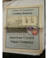 American crystal sugar beet co farming ag Crookston newspaper insert sal... - €12,92 EUR