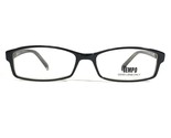 Tempo Rctp 9002 Negro / Cr Gafas Monturas Transparente Rectangular 53-16... - $37.03