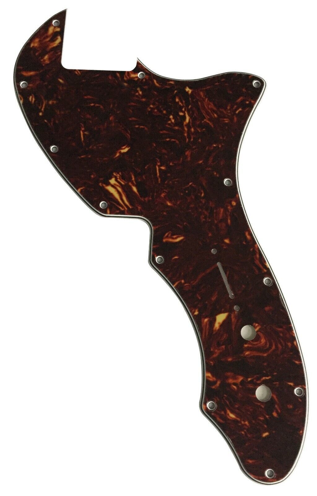 Primary image for Guitar Pickguard for Telecaster 69 Thinline Reissue Blank.4-Ply Brown Tortoise