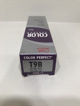 Wella Color Perfect Permanent Hair Creme Gel TONER 2oz - # T9B Pale Beige Blonde - £6.16 GBP