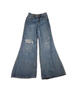Levis Premium Jeans Womens Size 26 High Loose Flare Distressed Light Was... - $1,180.42 MXN