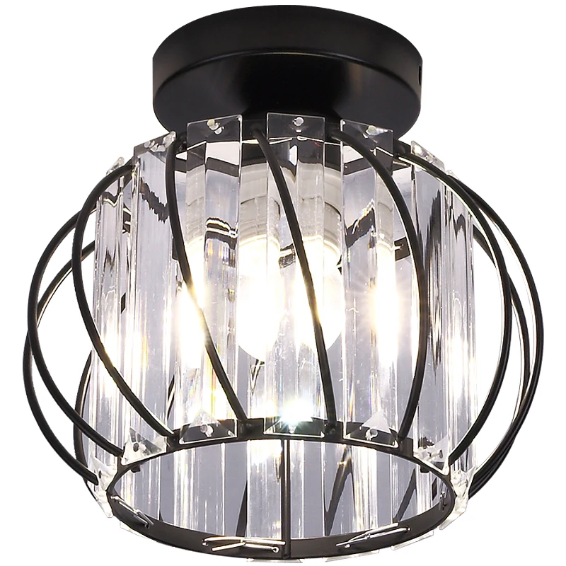  Aisle Corridor Ceiling Light LED Bulb Crystal Lamp  Creative Dining Room Coffee - £189.74 GBP