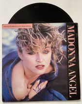 Madonna Signed Autographed &quot;Angel&quot; Record Album - Lifetime COA - £316.02 GBP