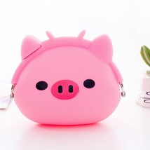 N new coin purse silicone storage cartoon animal panda mini cute coin bag change wallet thumb200
