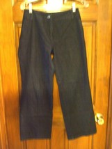 Talbots Petites Dark Trouser Flare Jeans - Size 2P - $22.65