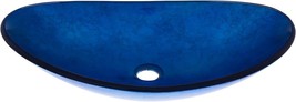 Bathroom Sink In Blue, Model Number Tig-S132-8031 By Novatto. - $222.99