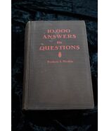 10,000 Answers To Questions By Frederic Haskin 1933 Vintage Hardback Gift - $12.48 CAD