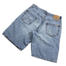 Vintage Levis 90s Jeans Shorts Mens 34 Jorts Denim Y2K Faded Blue Baggy ... - £27.24 GBP