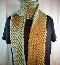 Hand crocheted scarf - $10.00