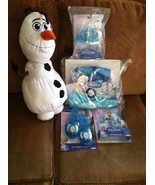 Disney Frozen Elsa Holiday Bundle w/ Elsa Dress, Tiara Jewelry Set Shoes... - $3,525.11 MXN