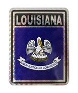 K&#39;s Novelties State of Louisiana Flag Reflective Decal Bumper Sticker - $3.45