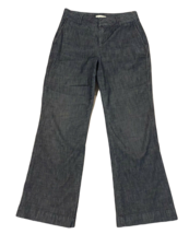 Coldwater Creek Straight Leg Denim Jeans ~ Sz 6P ~ Gray ~ Mid Rise ~ 29&quot; Inseam - £17.77 GBP
