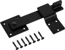 Sturdy 6&quot; Farm Flip Fence Gate Latch, Barn Door Lock Flip Latch Hardware... - £13.56 GBP