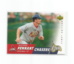 Scott Rolen (St. Louis) 2007 Upper Deck First Edition Pennant Chasers #PC-SR - £4.65 GBP
