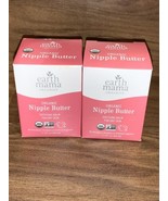 2~Earth Mama Organic Nipple Butter 2 OZ BREAST FEEDING SOOTHING BUTTER E... - $26.04 CAD