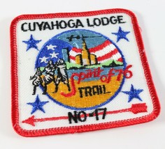 Vintage 1976 Cuyahoga Lodge 17 OA Spirit Trail Boy Scouts America BSA Ca... - $222.53 MXN