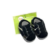 New Circo Baby Boys Infant Size 0 6 months Fashion Sneakers shoes Black Manmade - £6.99 GBP