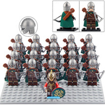 Lord of the Rings Rider of Rohan Warriors Lego Compatible Minifigure Bri... - £26.06 GBP