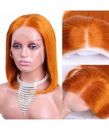 Women&#39;s front lace headpiece  short straight hair - €53,37 EUR