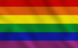 LGBTQI+ 3x5FT Rainbow Pride Flag Banner LGBTQ Gay Lesbian Love Equal Polyester - $14.98