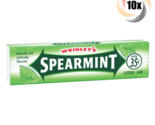 10x Packs Wrigley&#39;s Spearmint Chewing Gum ( 5 Sticks Per Pack ) Fast Shi... - $8.34