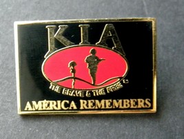 Kia America Remembers Rectangle Lapel Pin Badge 1.1 Inches - £4.35 GBP