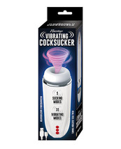 VIBRATING C*CKS*CKER SUCKIING &amp; VIBRATING RECHARGEABLE MALE MASTURBATOR - £70.99 GBP