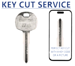 KEY CUT +  X275 / B113 ILCO Metal Head Key for Isuzu Trucks GMC Tiltmast... - $373.49 MXN