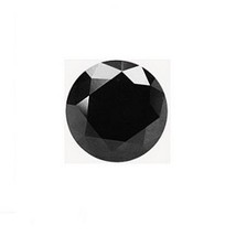 Natural Diamond 2.8mm Round VS Clarity Black Color Brilliant Cut Fancy Loose Dia - £71.94 GBP
