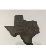 Texas Foundries Inc. Lufkin Texas East Texas area metal paperweight - $407.47 MXN