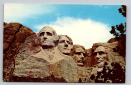 Vintage Mount Rushmore South Dakota Postcard - £1.58 GBP
