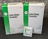 2 New 100/BX Hart Lens Clean Towelettes Individually Packaged Lens Cleaning - $12.99