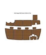 2001 Regal 2960 Swim Platform Step Pad Boat EVA Foam Faux Teak Deck Floo... - $553.57 CAD