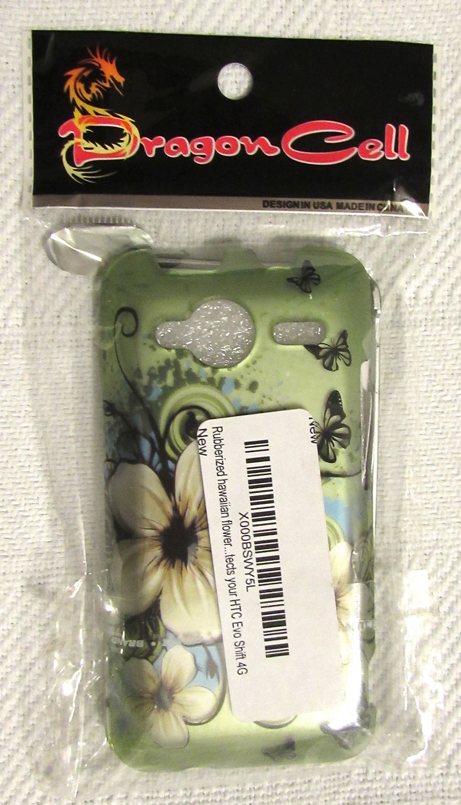 Hawaiian Flower Cell phone case for HTC EVO Shift 4G - New - $5.99