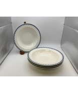 Set of 4 Villeroy &amp; Boch CASA LOOK Rim Cereal Bowls - $79.99