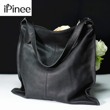 iPinee shoulder bag women designer handbag high quality female bag tote leather  - £93.63 GBP