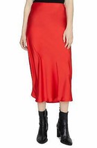 Sanctuary Womens Satin a-Line MIDI Skirt, Size SX - £30.29 GBP