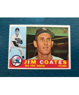 1960 TOPPS BASEBALL CARD JIM COATES #51 (NM) - $19.00