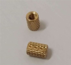 3000Pcs STKB-M5-10 Brass Molded-in Knurled Inserts Thru-Threaded Nuts PC... - £556.73 GBP