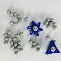 Replacement Parts for Crossfire Board Game 1 Star 1 Triangle &amp; 38 Marble... - £20.07 GBP