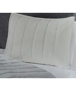 Pillow Sham Mainstays Essential Pillow Sham White Corduroy King 20 x36 in - $10.78