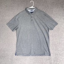 FAIRLANE Polo Shirt Adult Extra Large Gray Performance Pique Slim Golf O... - $18.50