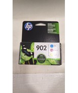 New Genuine HP 902 Cyan Magenta Yellow 3PK Ink Cartridges | Exp: April 2021 - £13.39 GBP