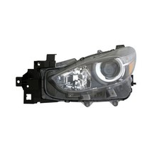 Headlight For 2017-2018 Mazda 3 Driver Side Chrome Black Housing Clear P... - £154.90 GBP