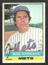 1976 Topps Baseball Card # 16 New York Mets Bob Apodaca ex mt - £0.39 GBP